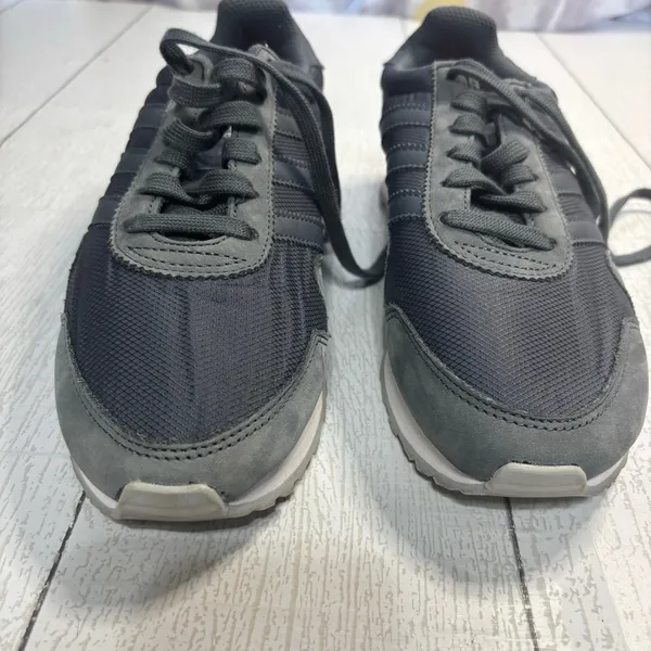 adidas Haven Gray Suede Retro Sneakers Women’s 6 - Image 3