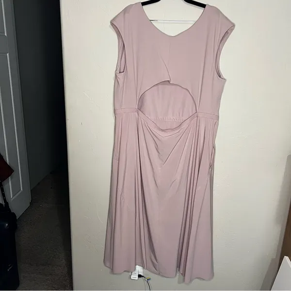 Athleta Ryder Smoked Mauve Cap Sleeve Midi‎ Dress - Image 9