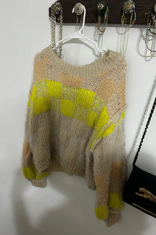 Miss Love Knit Sweater - Image 2