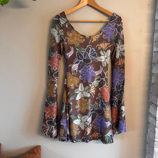 CIDER Boho Escape Mini‎ Dress - Image 6