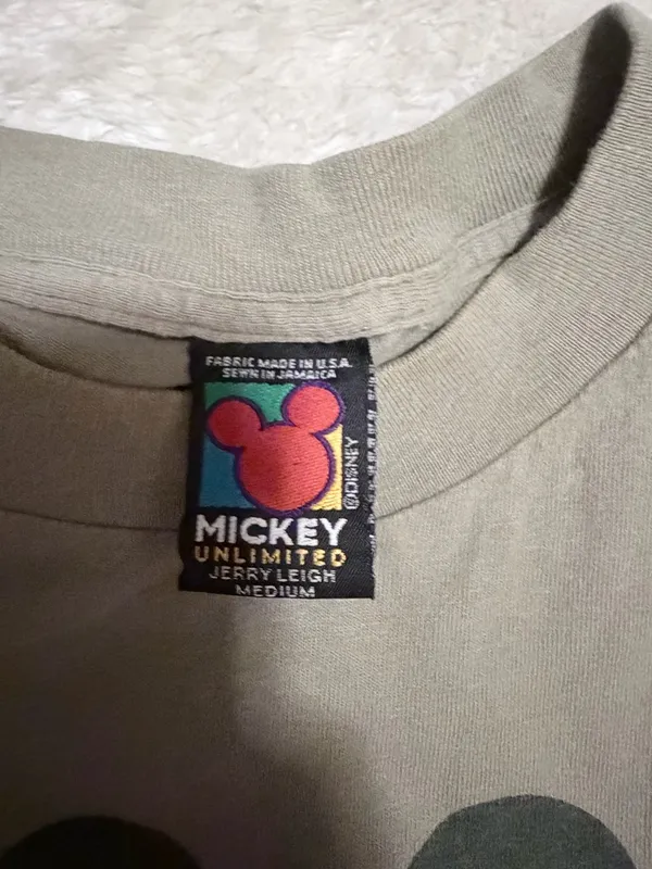 Disney Mickey unlimited medium Mickey Mouse military style tee - Image 4