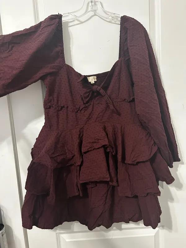 Altar'd State Maroon Dress - Image 2
