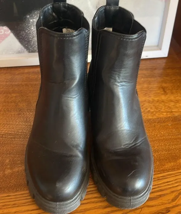 WANTED THUNDER CHUNKY BOOT SIZE 9 Black - Image 2