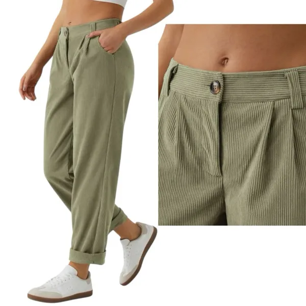 NEW‎ Halara Auracord Cloud Pants Color Fresh Grass Green Comfort Stretch XL - Image 4