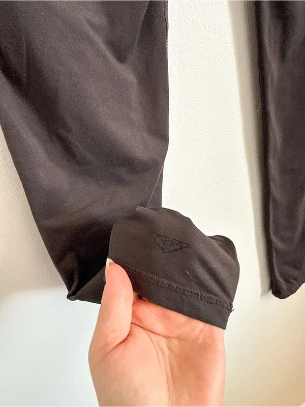 Dark Grey Super High-Waist Athletic Leggings Size XS - Image 6