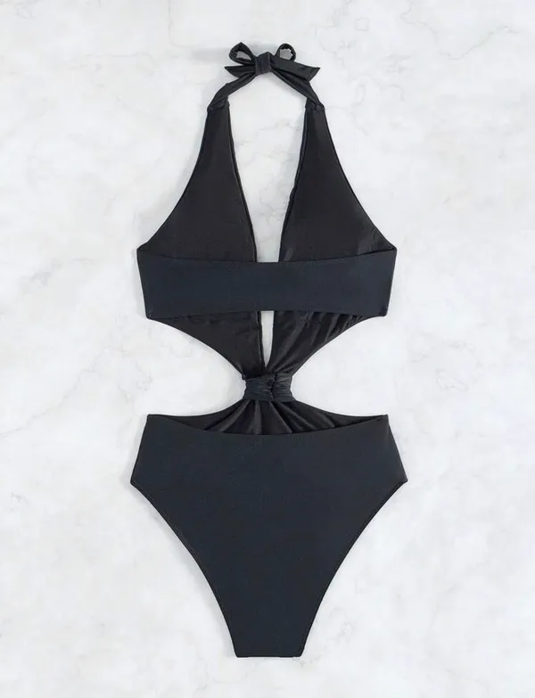 Cut out one piece bikini- shein - Image 4