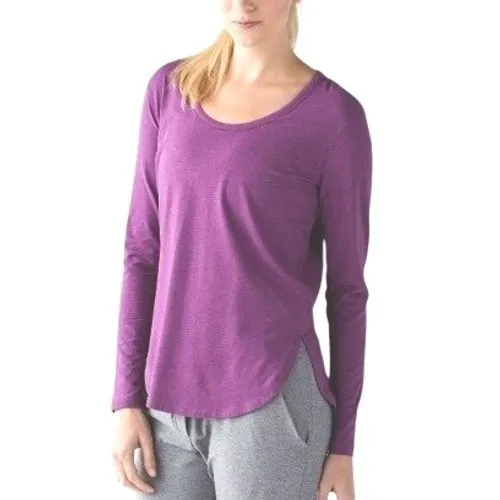 Lululemon Purple Long Sleeve Top Thumb Holes Athletic Shirt Love Scoop? Hot Pink - Image 10