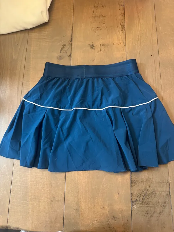 Nike Size XS Dri Fit Skirt Skort Blue - Image 6