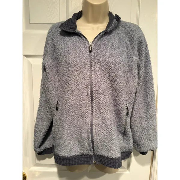 Patagonia R2 Regulator‎ Fleece Jacket Womens Medium Gray Full Zip 29795FS - Image 2
