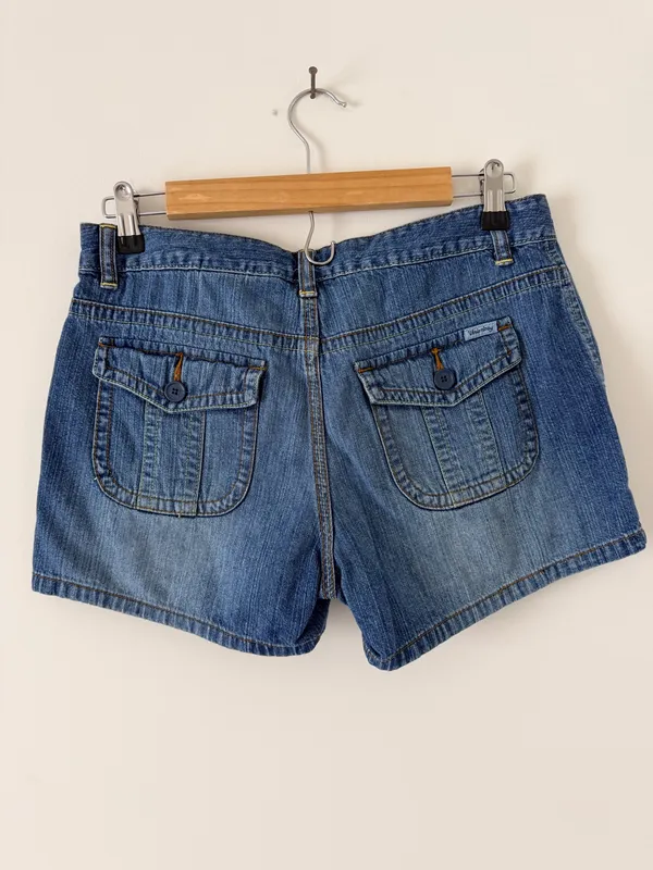 Union Bay Y2k Drawstring Denim Shorts - Image 5