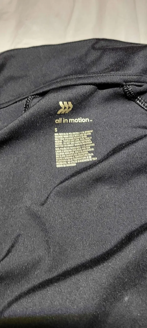 All In Motion Black Zip Up - Image 2