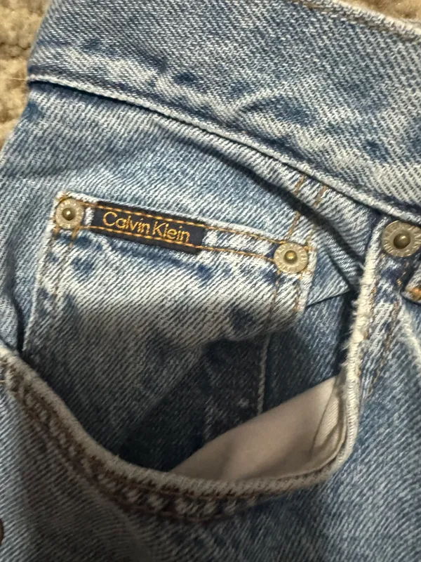 Calvin Klein Vintage light wash jeans - Image 5