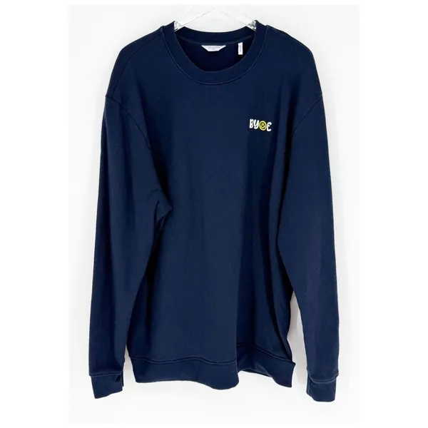 Peloton BYOE Crewneck Sweatshirt Unisex‎ XXL Blue Athleisure - Image 3