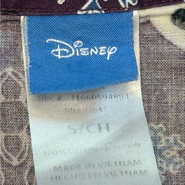Disney Olaf Frozen Scrub Top size small Purple Chill Out Pediatric Nursing top - Image 5