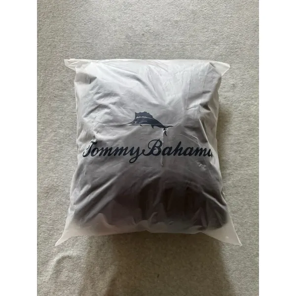 Tommy Bahama Men's Bath Robe Pockets Navy Blue Size‎ M/L NWT - Image 8