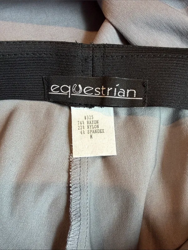 EQUESTRIAN gray pants Size M - Image 4