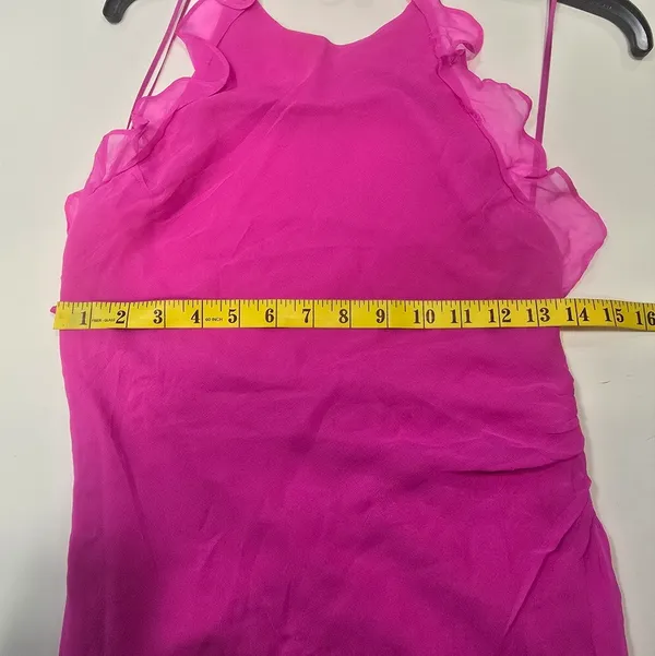 Amanda Uprichard Kalyn Dress in Rose Pink - Image 12