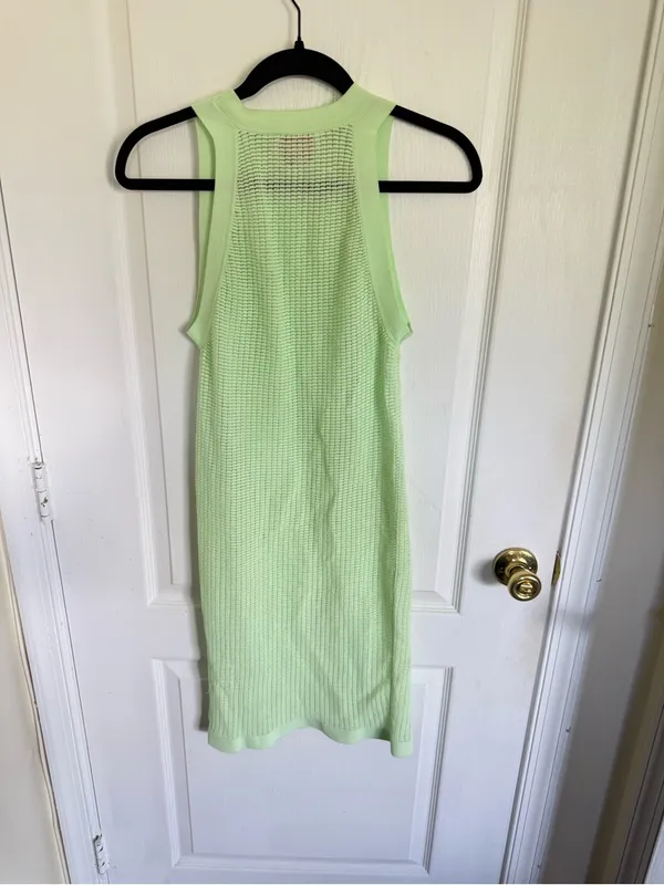 Solid & Striped Carson Coverup in Pistachio Green - Image 7