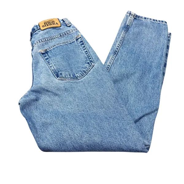 Vintage 90s High Sierra Mom Jeans Sz 6 Short High Rise Relaxed Fit Straight Leg - Image 8