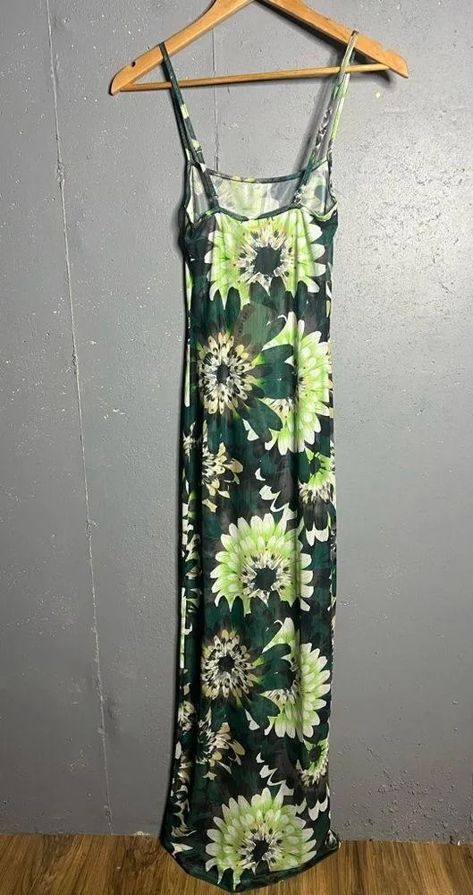 Peppermayo Exclusive NWT Love On The Run Maxi Dress - Jungle. Size 2 - Image 4