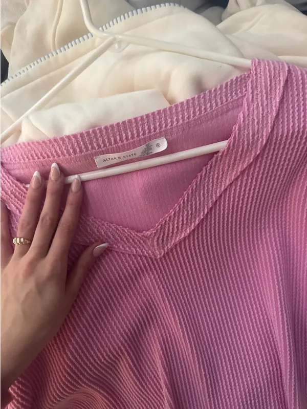 Altar'd State long sleeve v neck shirt - Image 2
