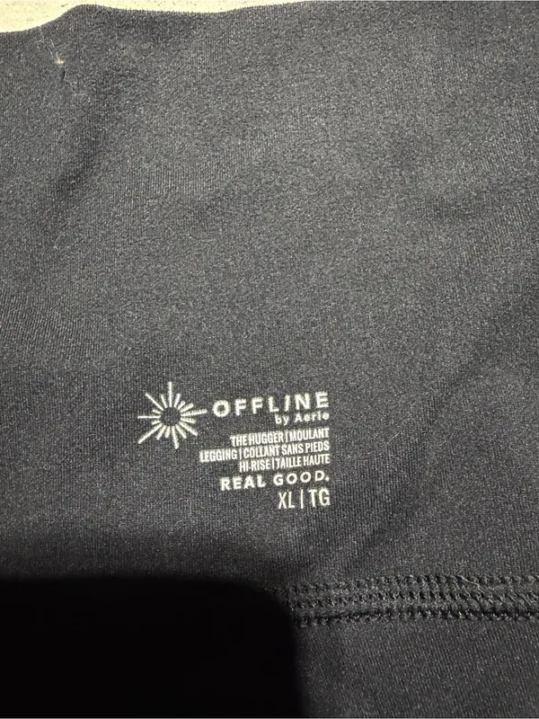 Aerie offline the hugger legging hi-rise XL Black - Image 3