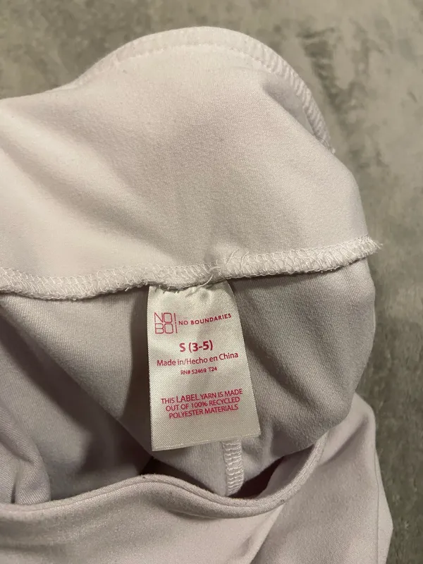 No Boundaries Soft White Leggings - Image 3