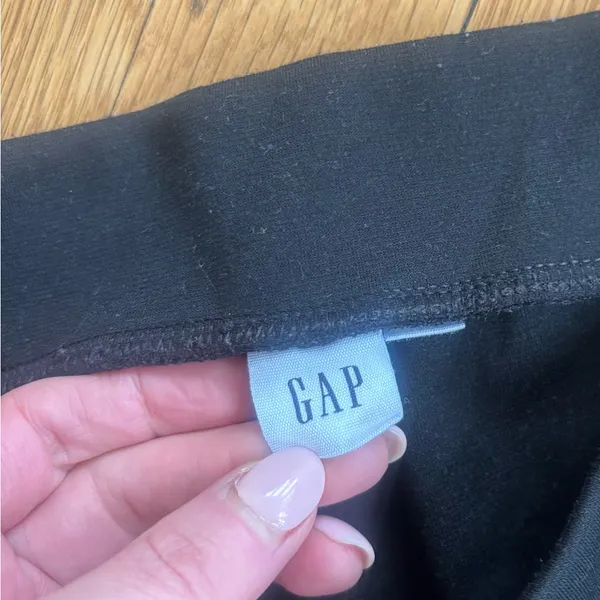 GAP small flare split leggings pants • small • poly rayon elastane spandex - Image 6