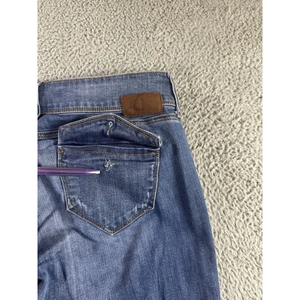 Mavi Jeans Women 29 Mid Rise Bootcut Western Festival Casual‎ Classic Dark Wash - Image 9