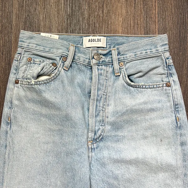AGOLDE Riley Crop JEANS - Image 2