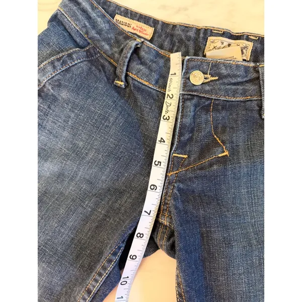 William‎ Rast Madison Vintage Trouser Jeans Dark Wash Flare Low Rise Size 27 USA - Image 12