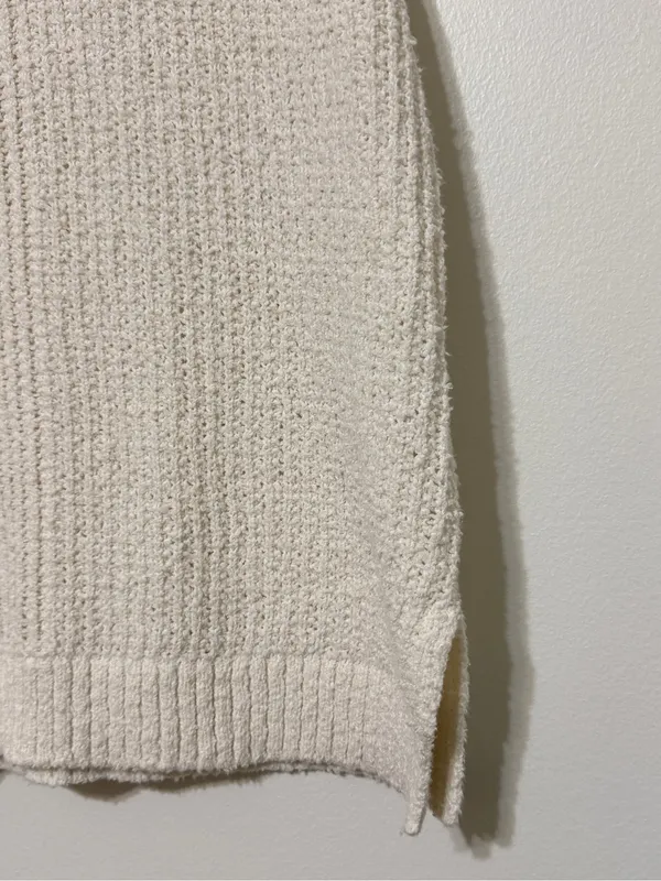 Abercrombie & Fitch Cream Knit Sweater Vest Size XS - Image 5