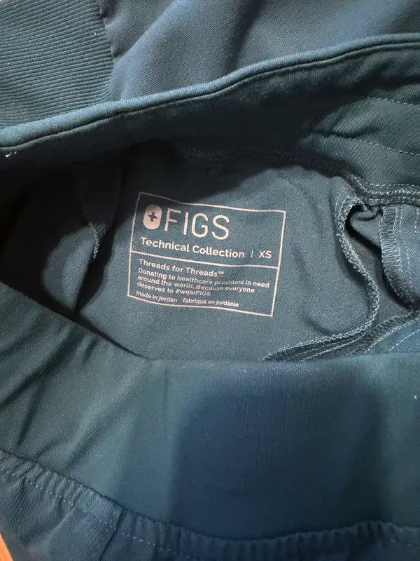 FIGS Caribbean Blue Zamora Joggers Scrub - Image 2