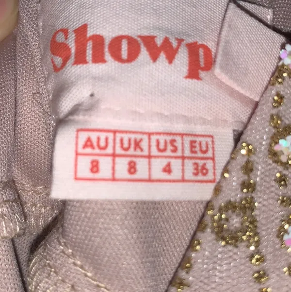 Showpo DRESS IN PINK AND GOLD SPARKLE - Image 8