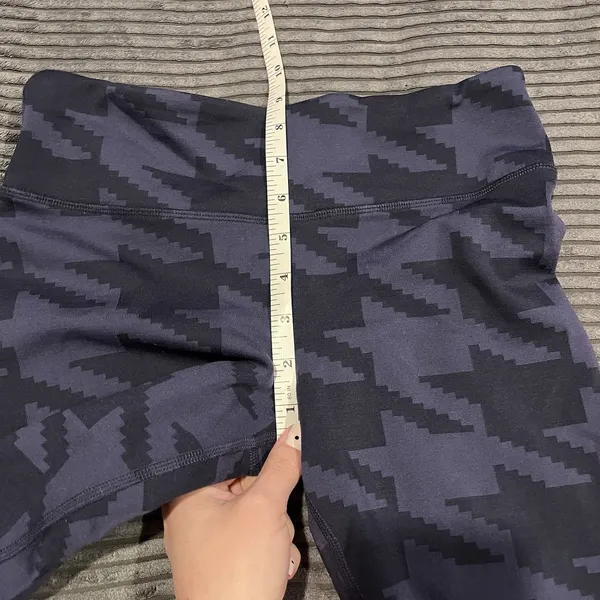 ALO Yoga High Waist Airbrush Houndstooth Cropped Legging See Pics For Sizing - Image 6