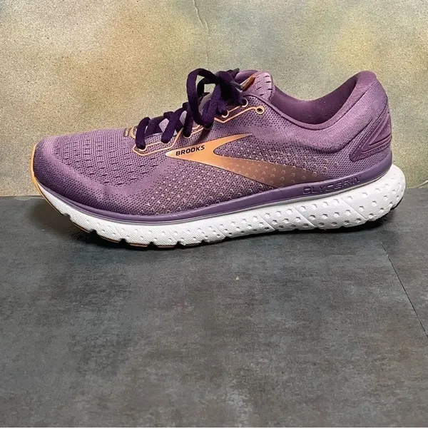 Brooks Glycerin 18 Purple Women's Running Shoes Size 10B - Image 14