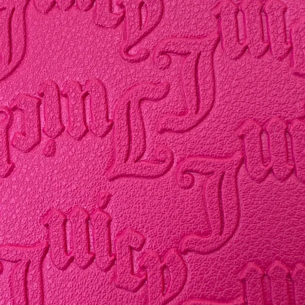 Hot Pink Juicy Couture heart wristlet Embossed - Image 3