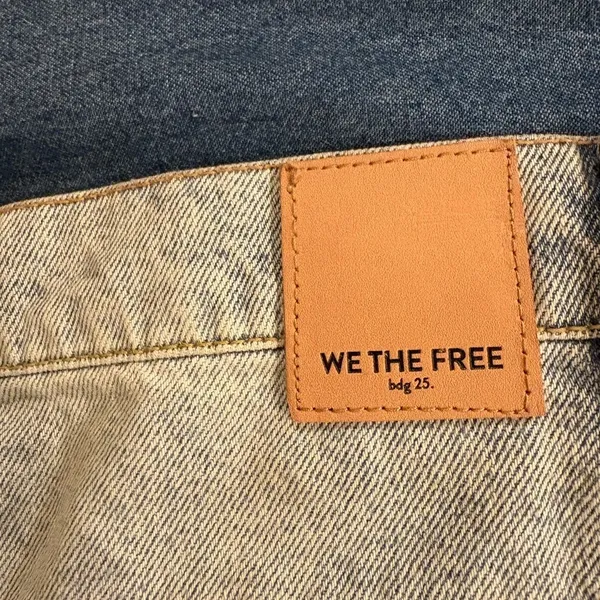 We The Free mini blue denim skirt 29 M - Image 3