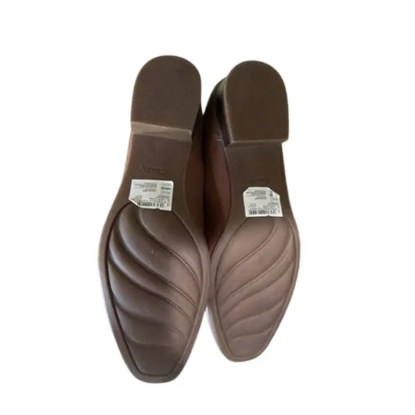 Clarks Collection Juliet Shine Loafers Women's 8 Caramel Leather Comfort NWT - Image 8