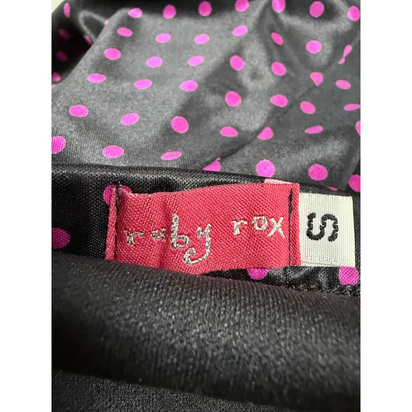 Y2K Ruby Rox Polka Dot Halter Dress size Small - Image 10