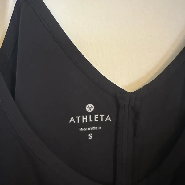 Athleta Strappy Black Tank Top - Image 6