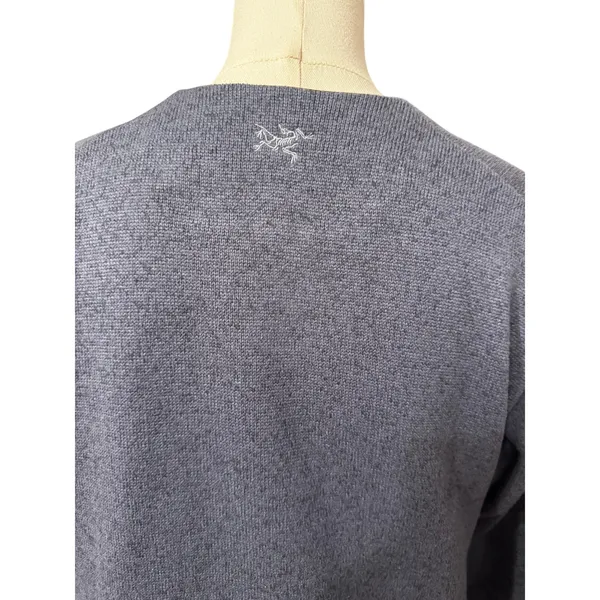 Arc'teryx Covert Sweater, Women's, Heathered Navy Blue, Size M - Image 4