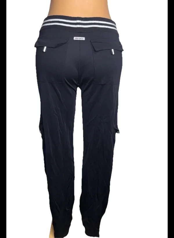 Donna Ricco Nina Ricci black sweatpants - Image 3