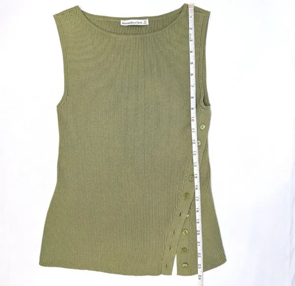 A&F Asymmetrical Sweater Tank - Image 8