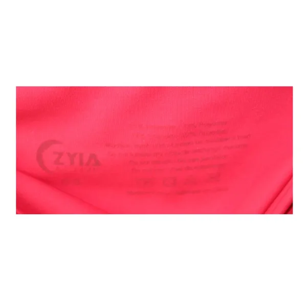 Zyia Active Legging Women's 6-8 Pink‎ Light N Tight Hi-Rise Reflective Stripe - Image 3