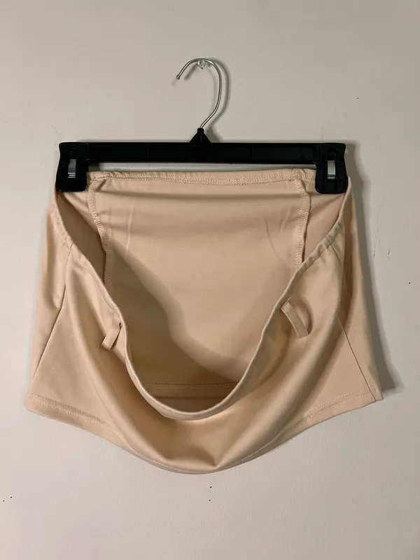 Women’s Cream Tube Top W/Out Belt - Image 3