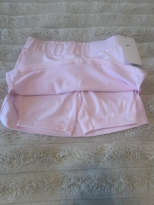 Little Girls Pink Nike Skirt - Image 4