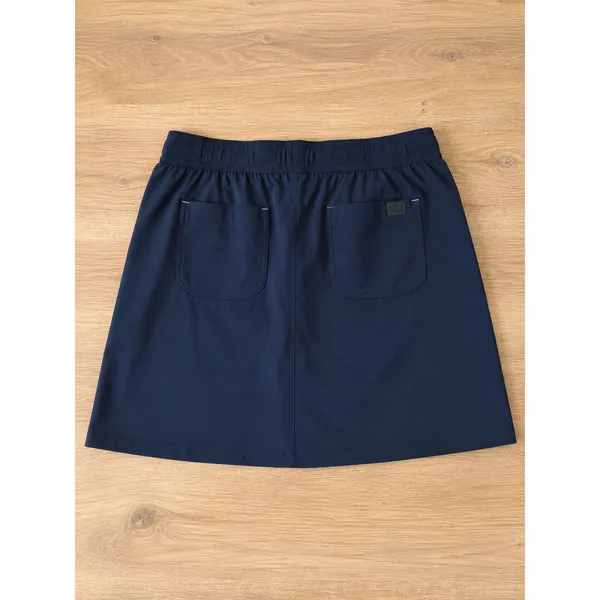 L.L.Bean Navy Active Skort Size Medium | Built-In Shorts | Drawstring Waist - Image 2
