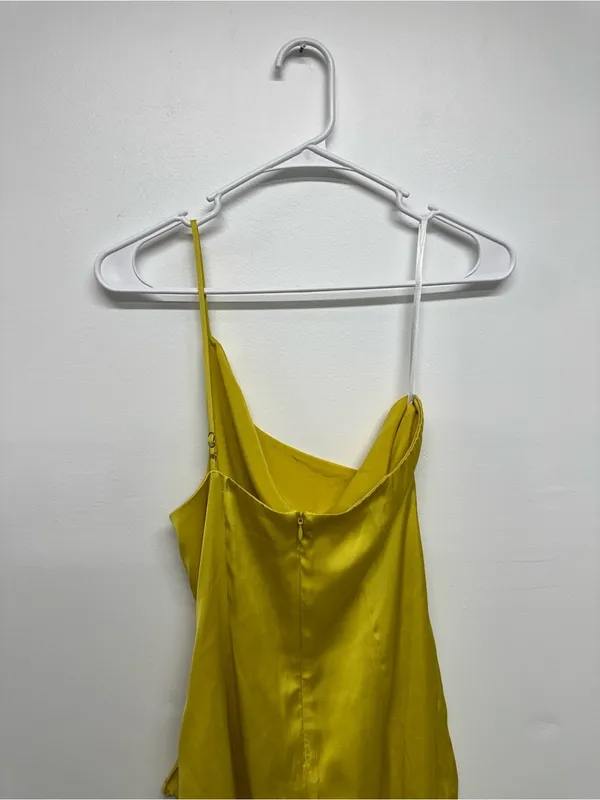 Lovers + Friends Karen Mini Dress - Yellow - Small - Image 11