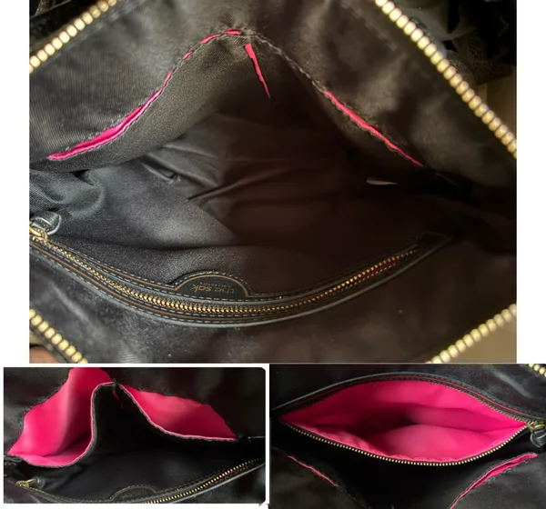 The Sak black leather embossed crossbody tote - Image 13